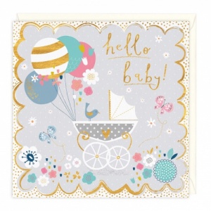 Hello Baby Greeting Card